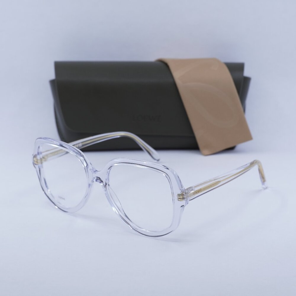 Loewe LW50078I 026 Geometric Eyeglasses - Transparent 54mm